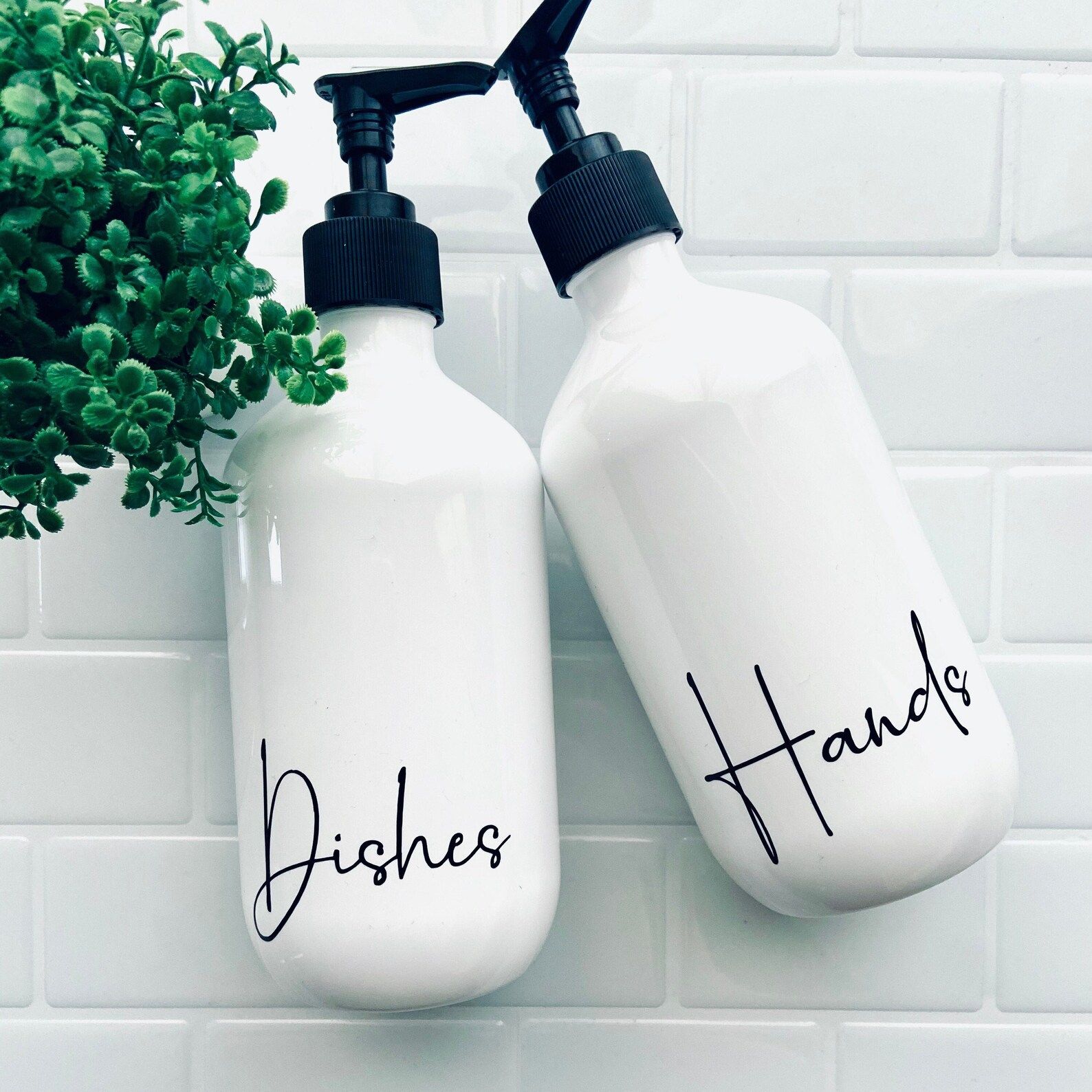 Kitchen Duo | Signature, Kitchen Sink Bottles, Hand Wash Dispenser | Etsy (US)