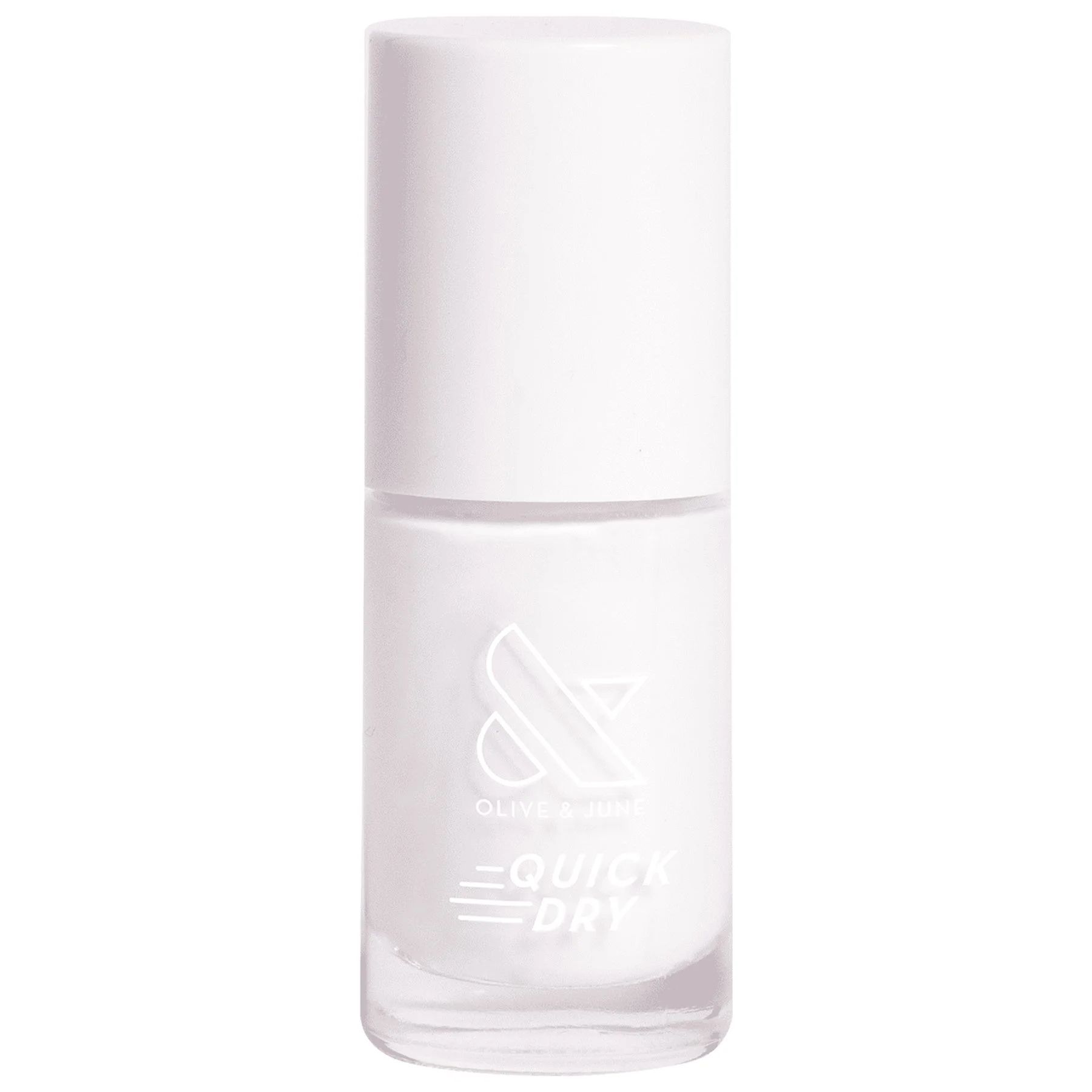 Olive & June Quick Drying Nail Polish, Swan, Crisp White, 0.3 fl oz | Walmart (US)