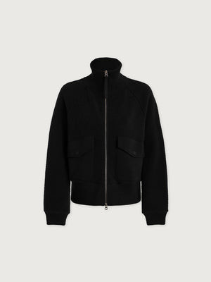 BRESSON FLEECE JACKET | Women's Fleece Jacket | Varley US, Black / M | Varley US