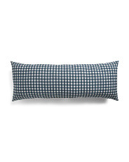 Made In Usa 14x36 Country Gingham Oversized Lumbar Pillow | Throw Pillows | Marshalls | Marshalls