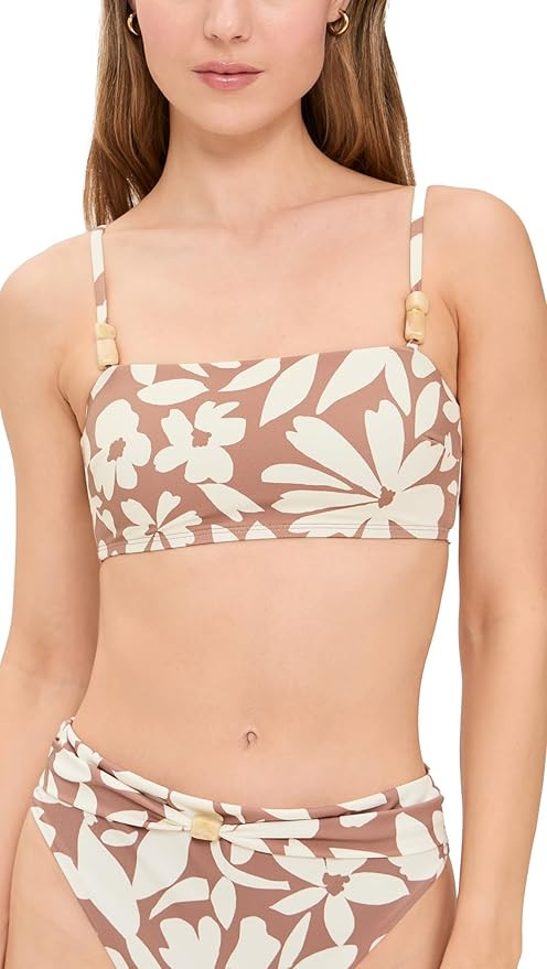 Vitamin A Women's Swimwear Terra Bralette Bikini Top Separate | Amazon (US)