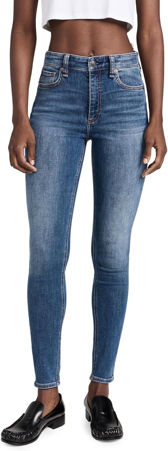 rag & bone Women's Nina High-Rise Skinny Jeans | Amazon (US)