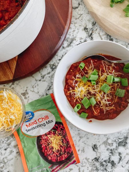 Easy Chili Recipe from Walmart! Add these four ingredients to your grocery cart asap to make for dinner this week.  

#LTKfamily #LTKhome #LTKSeasonal