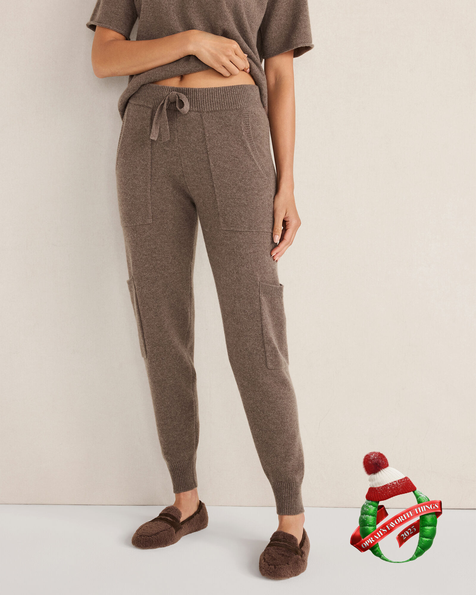 Cashmere Cargo Joggers | Haven Well Within