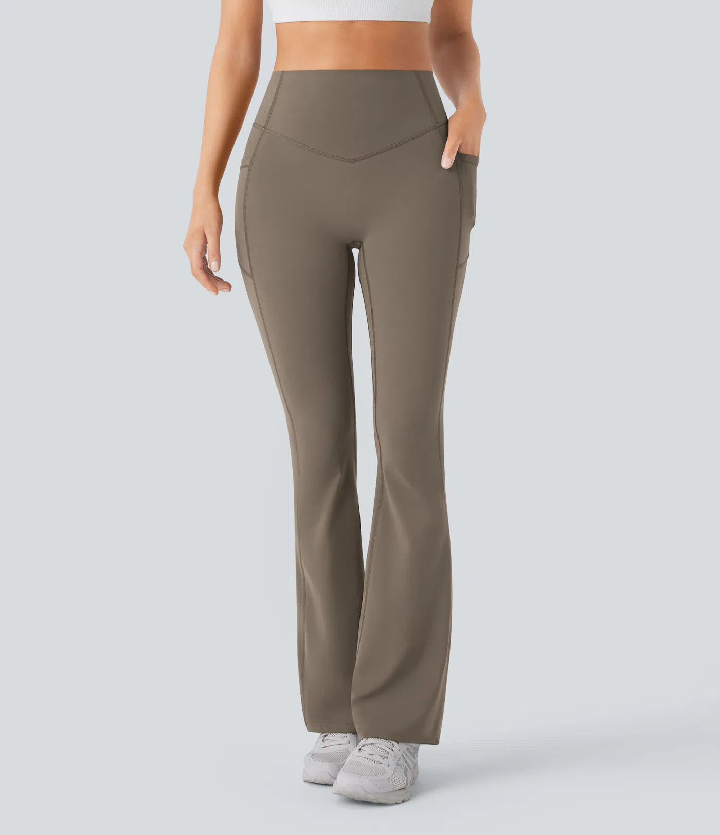 Halara UltraSculpt™ SoCinched High Waisted Scrunch Butt Lifting Tummy Control Pocket Shaping Yo... | HALARA