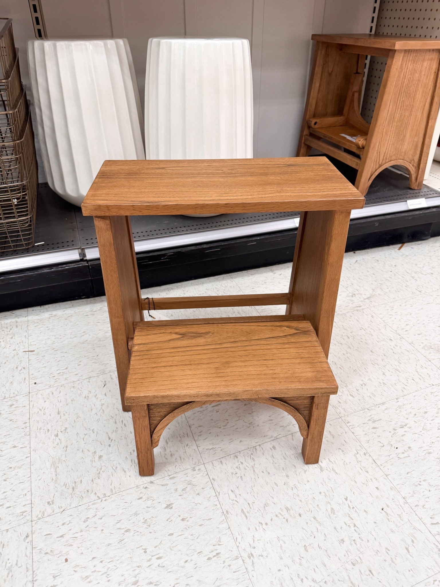 New arched stool! 

target homes hearth and hand 

#LTKFindsUnder50 #LTKHome