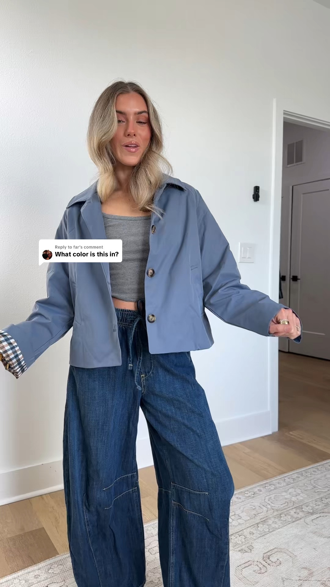 Amazon size small Tankaneo Womens Cropped Trench Coat Lightweight Single Breasted Jacket Fall Windbreaker Fashion Outerwear

#LTKSeasonal #LTKSaleAlert #LTKootd