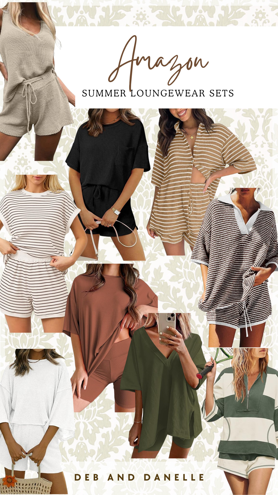 Today, I am wearing one of my favorite loungewear sets, so I decided to round up some sets to keep you comfy this Summer.  

 #LTKSeasonal #LTKMidsize