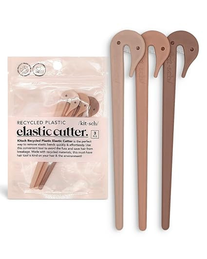Kitsch Hair Tie Cutter - Easy To Use, Pain Free, No Hair Damage | Ponytail Cutter Tool for Kids &... | Amazon (US)