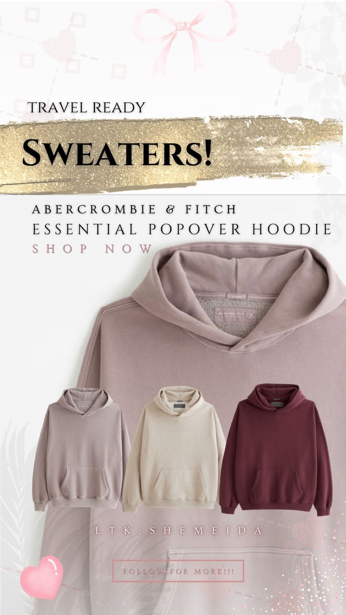 Trending Abercrombie and Fitch Essential Popover Hoodie.


#essentialshoodies #womenshoodies #hoodieoutfit #hoodie #sweaters #sweateroutfits #abercrombieandfitchsweater #abercrombie #abercrombieandfitch



#LTKGiftGuide #LTKHoliday #LTKSeasonal