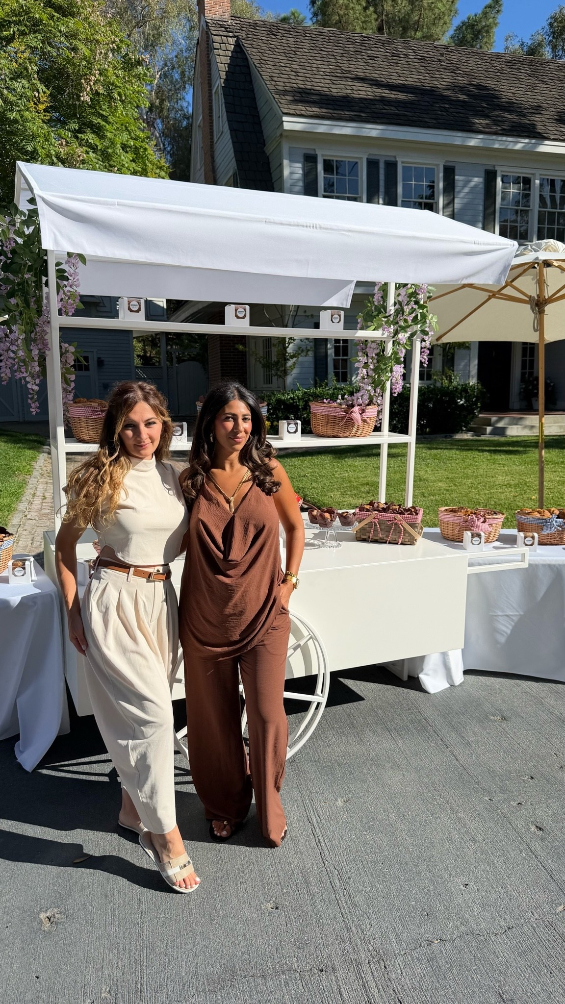 Our Summer chic outfits from a Pinterest event yesterday! I’m wearing medium, my bestie is wearing small

#LTKootd #LTKMidsize #LTKdayinmylife