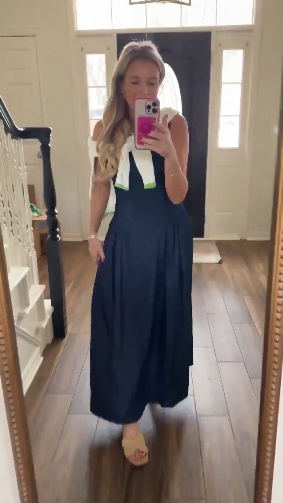 Wearing this cute dress that would be perfection for a tennis tournament or golf tournament too. Wearing xs and xs sweater  




#LTKSeasonal #LTKdayinmylife #LTKootd