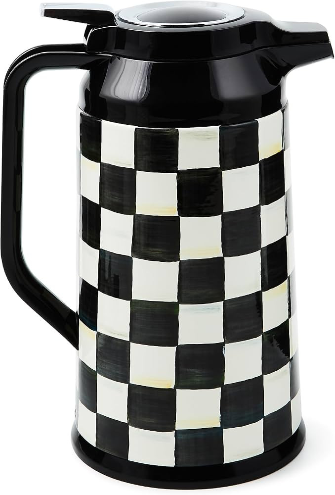 MACKENZIE-CHILDS Coffee Carafe, Stainless-Steel Coffee Carafe for Hot Liquids, 5.5-Cup Capacity, ... | Amazon (US)