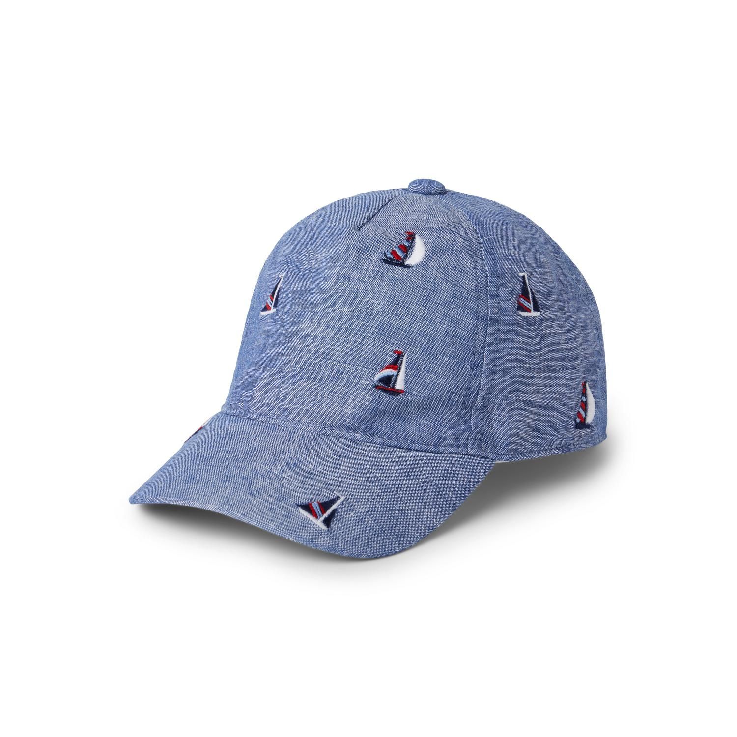 Embroidered Sailboat Cap | Janie and Jack