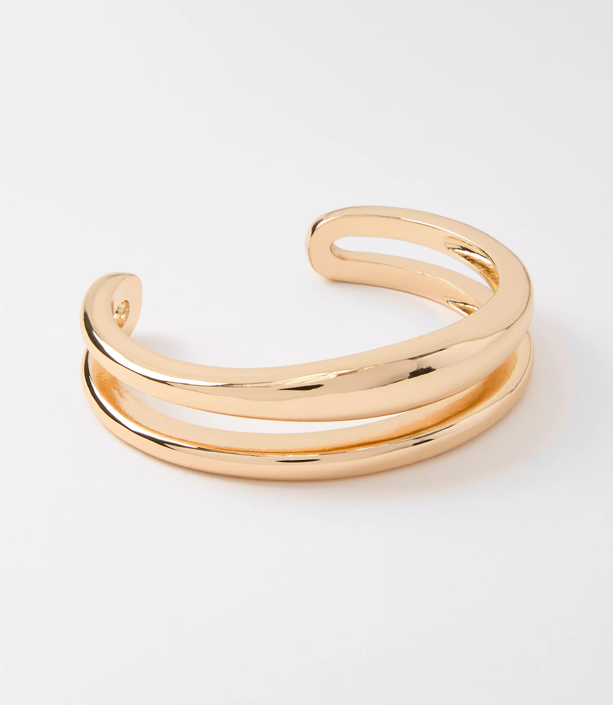 Rounded Open Cuff Bracelet | LOFT