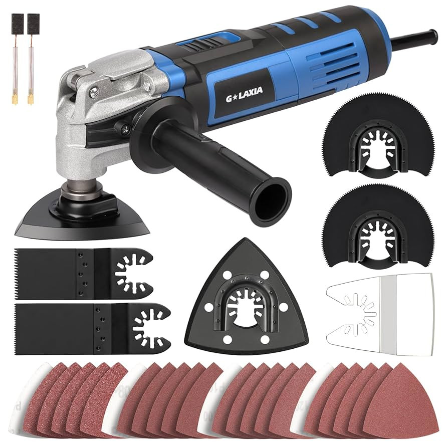 Oscillating Tool, 3.5A Oscillating Multi Tool with with Quick Clamp System Change, 4° Oscillatio... | Amazon (US)