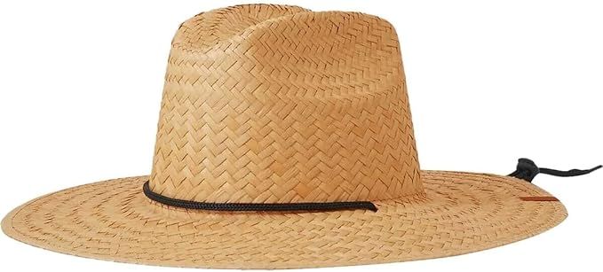 BRIXTON Hats Bells II Straw Lifeguard Hat - Tan | Amazon (US)