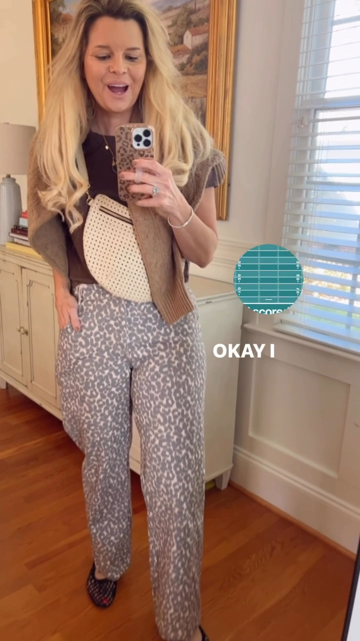 Target circle week finds - such great prices 
Tan sweaters are a size small
Cream sweater is an xs
Pants are tts 
Leopard pants are a medium 

Love these for fall outfits, fall jeans, 

#LTKSeasonal #LTKSaleAlert #LTKFindsUnder50