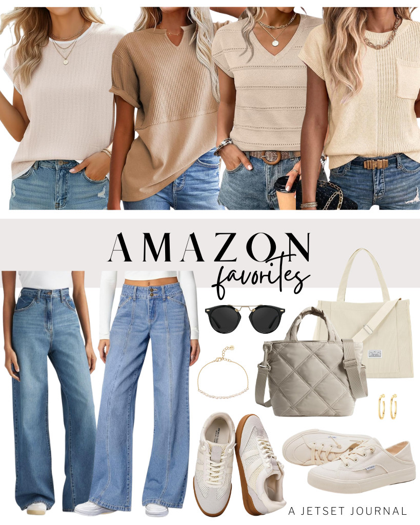 This week’s Amazon Favorites are here! Check out these knit tops that are giving a chic vibe. I love this trendy asymmetrical crewneck top and another one with cap sleeves, both of which look cool with these baggy jeans from Levi’s. I also found a large-compartment tote bag and PAVOI accessories that are perfect for a stylish look.


#LTKSeasonal #LTKSaleAlert #LTKTravel 

 