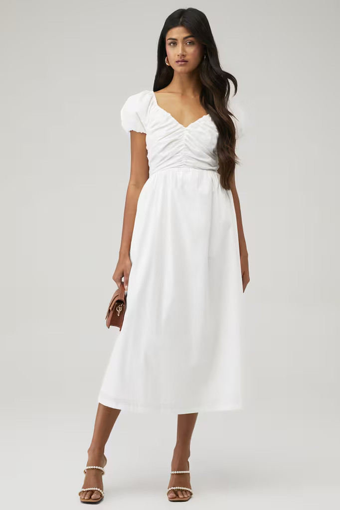 BELLA COTTON MIDI DRESS | FashionPass