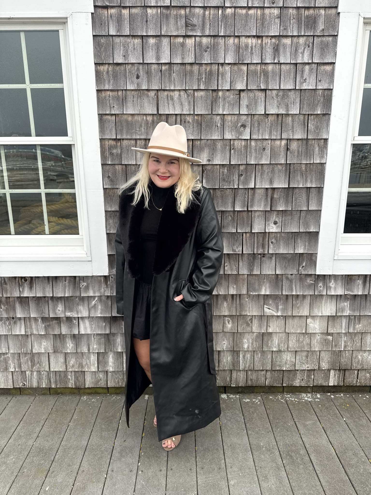 Friyay ootd is made for bubble skirts and faux leather, 

#LTKPetite #LTKootd #LTKWorkwear