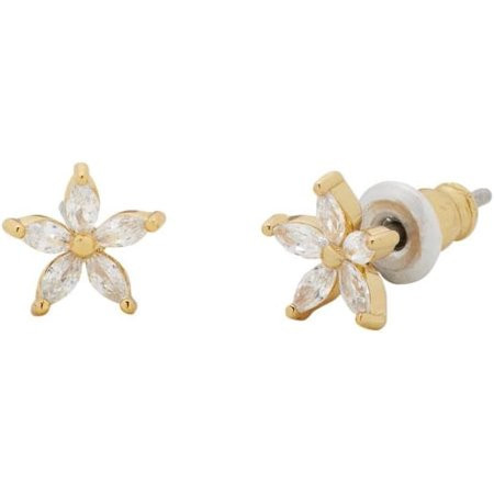 Kate Spade New York Earrings Flower Star Studs Gold Stud Earring Womens Jewelry Gift | Walmart (US)