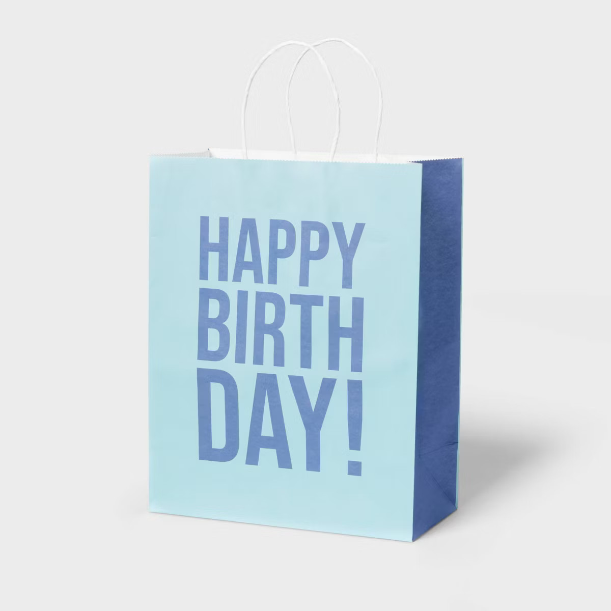 Large Blue Happy Birthday Gift Bag - Spritz™ | Target