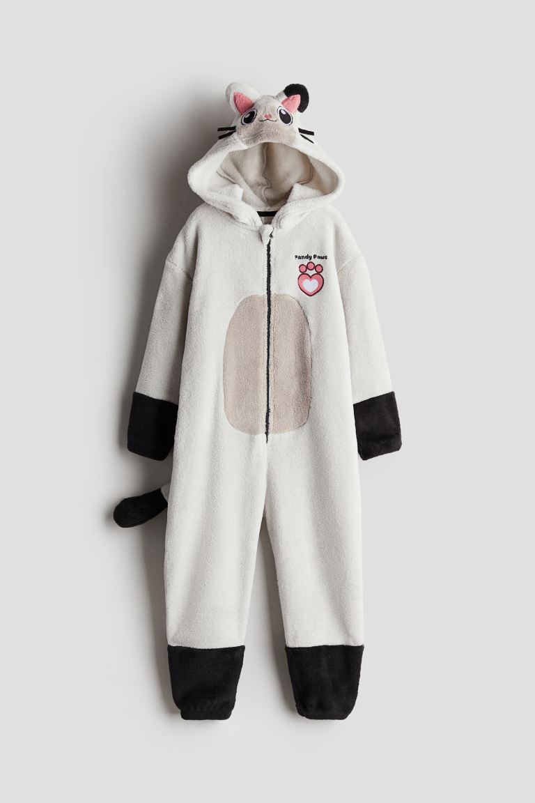 Costume - Long sleeve - Long - Light gray/Gabby's Dollhouse - Kids | H&M US | H&M (US + CA)