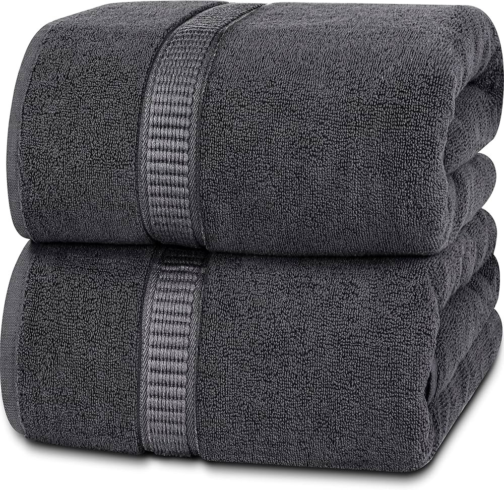 Utopia Towels - Luxurious Jumbo Bath Sheet (35 x 70 Inches) - 600 GSM 100% Ring Spun Cotton Highl... | Amazon (CA)