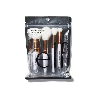 Rose Gold Travel Brush Kit | e.l.f. cosmetics (US)