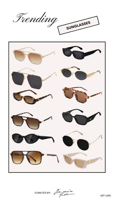 Trending sunglasses - new sunglasses from Amazon!


#LTKfindsunder50 #LTKfindsunder100 #LTKstyletip