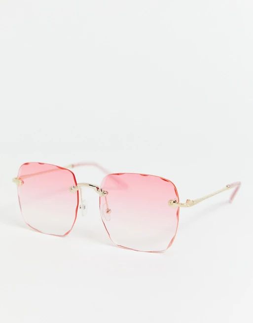 SVNX Pretty Lens Square Sunglasses | ASOS UK