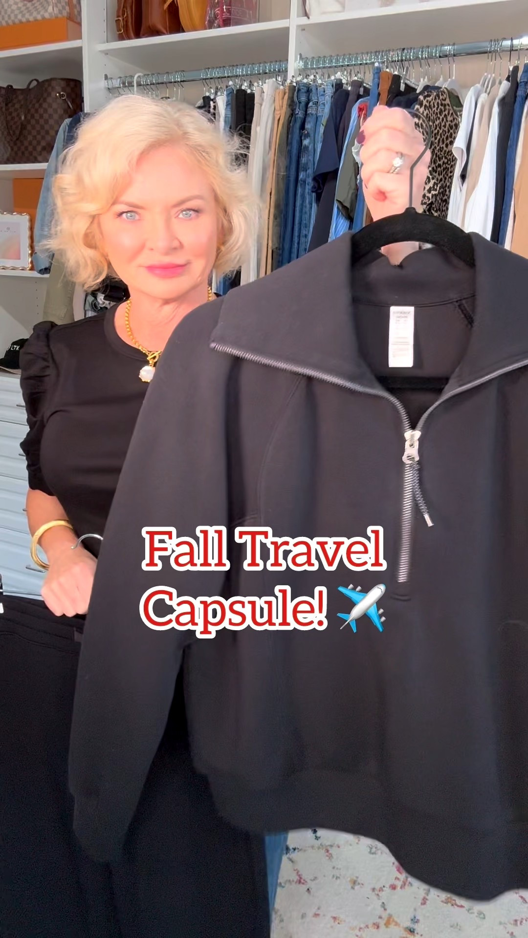 Just 9 pieces for 15 outfits and I could have kept going! The secret is to pick your color palette and items that can mix & match for endless looks!

Capsule wardrobe 
Travel capsule
Fall travel capsule
Fall capsule wardrobe
Fall outfits

#stylewithserena
#petitefashion
#midlifefashion
#fashionover40
#genxstyle
#capsulewardrobe
#falltravelcapsule


#LTKTravel #LTKPetite #LTKOver40