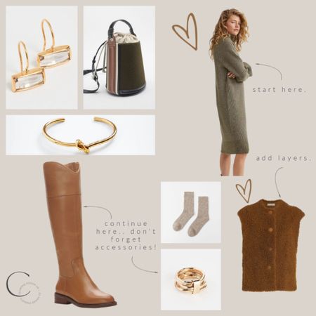 Easy fall outfit. Bucket bag and socks are from Zara, alternatives below. 

#LTKstyletip #LTKSeasonal #LTKunder100