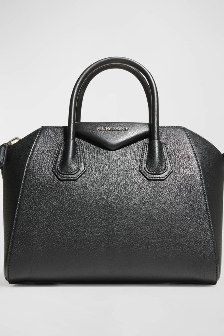 GivenchyAntigona Small Sugar Goatskin Satchel Bag | Neiman Marcus