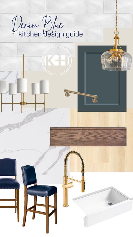 A modern yet timeless kitchen design guide from our Denim Blue project tour. 

#LTKhome