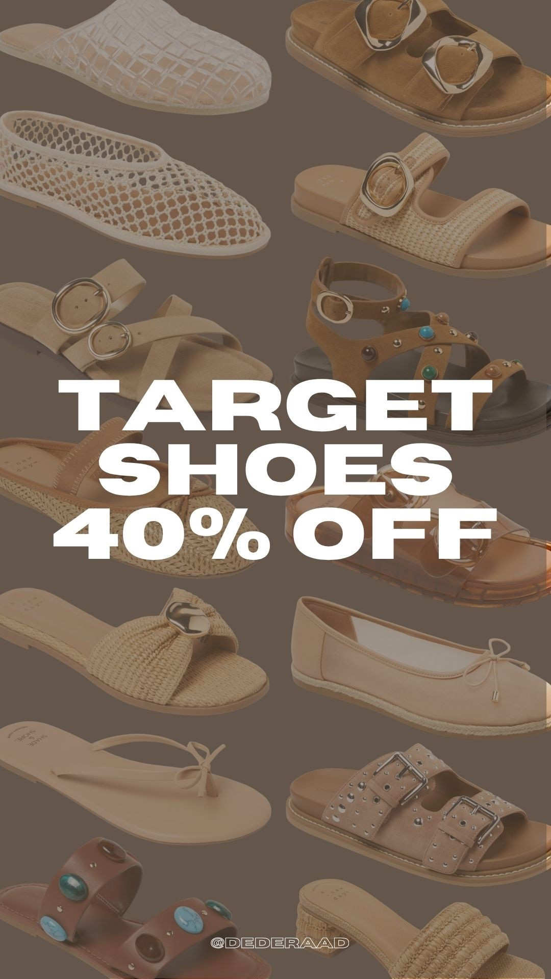 Target shoes 40% off — shop on the target circle app for members. 

Dressupbuttercup.com #dressupbuttercup #dederaad


#LTKSaleAlert #LTKdayinmylife #LTKSeasonal