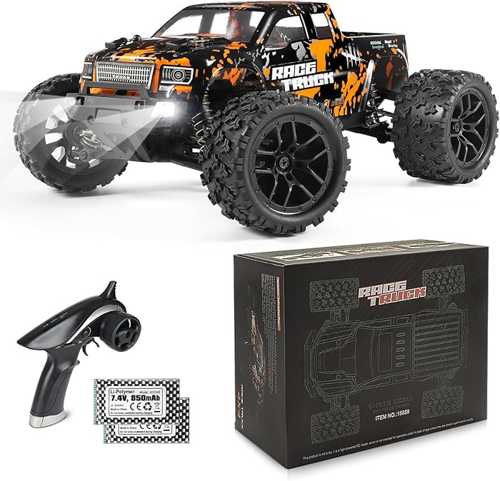 HAIBOXING 1:18 Scale RC Monster Truck 18859 36km/h Speed 4X4 Off Road Remote Control Cars,Waterpr... | Amazon (US)