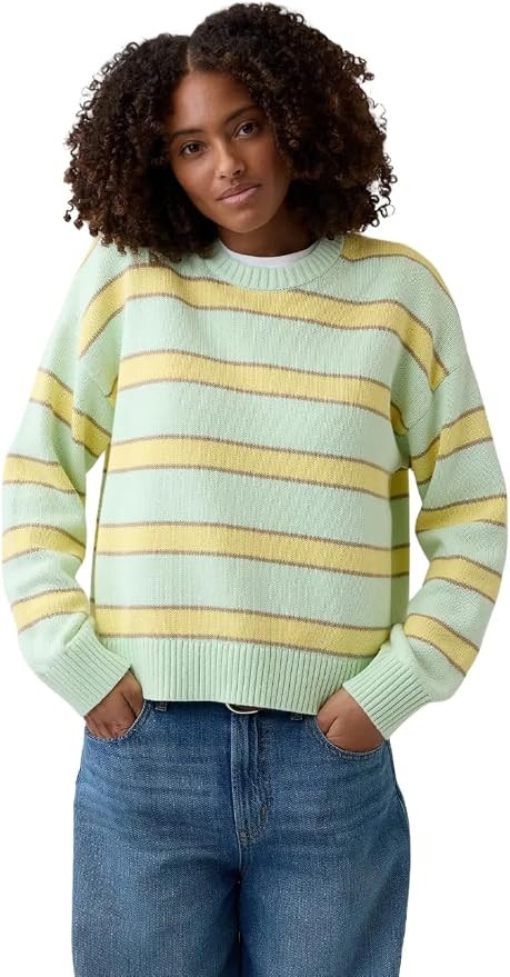 Gap Women's Cotton Crewneck Sweater | Amazon (US)