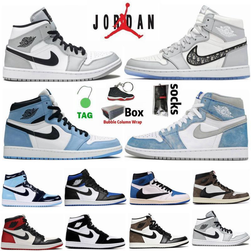 Hype Royal 1s Nike Jumpman Air Jordan 1 Mens Basketball Shoes ROOKIE OF THE YEAR Satin Black Toe ... | DHGate