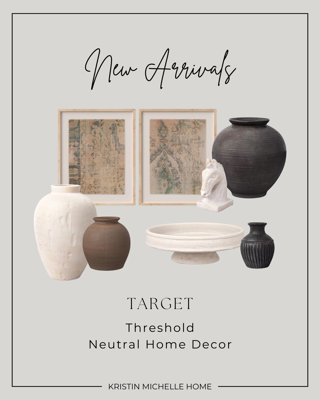 Saw these in person today and they are beautiful! Especially the vases. Stunning!! Regretting not grabbing one 😭

#LTKHome