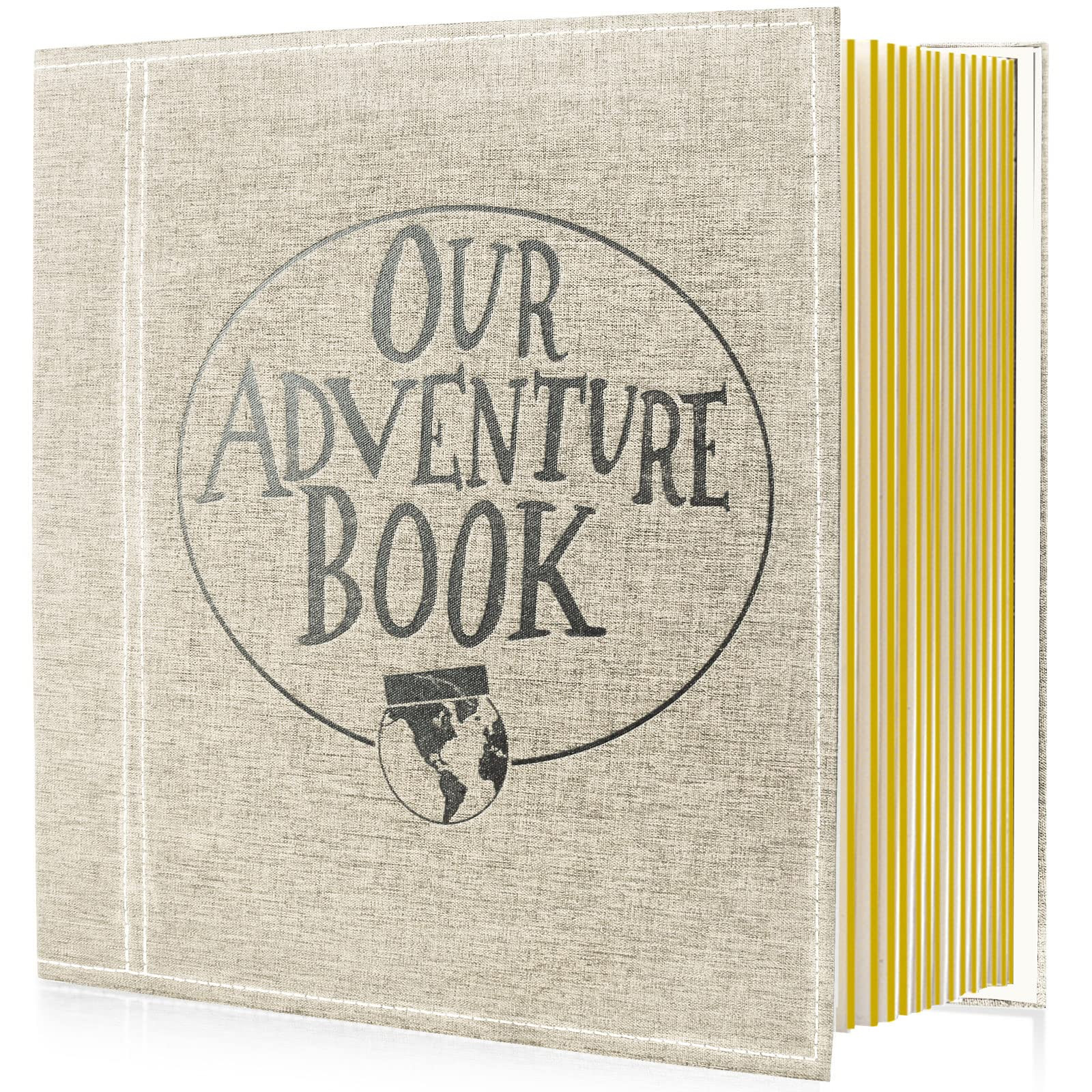 FunSponsor Self-Adhesive Page Photo Album, White, 11 x 12.9 in, 20 Sheets, Holds 3 x 5, 4 x 6, 6 ... | Amazon (US)