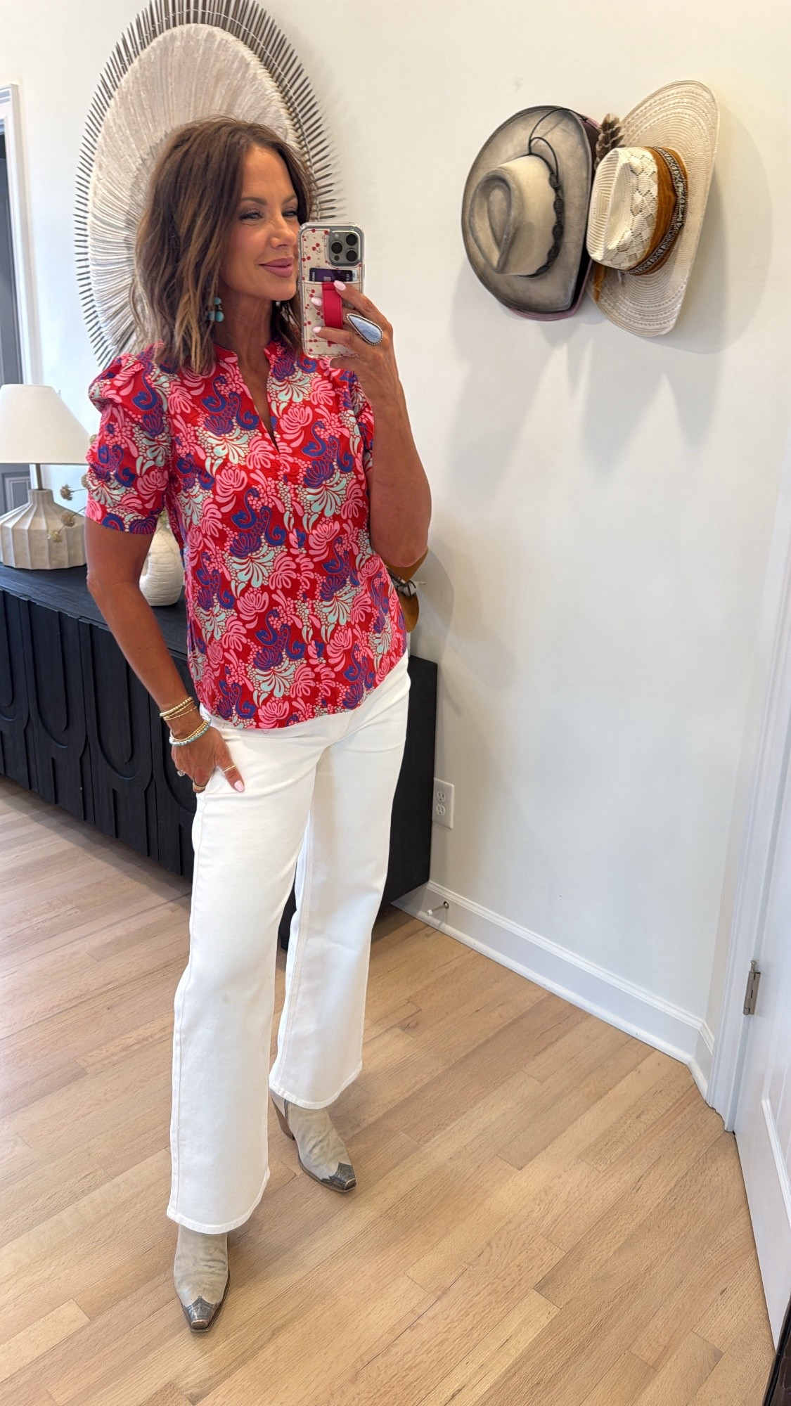 avara x natasha has the cutest collab! code betsy15 works for new customers ♥️ i’m wearing a medium top and 28 jeans. 

#LTKSaleAlert #LTKBeauty #LTKootd