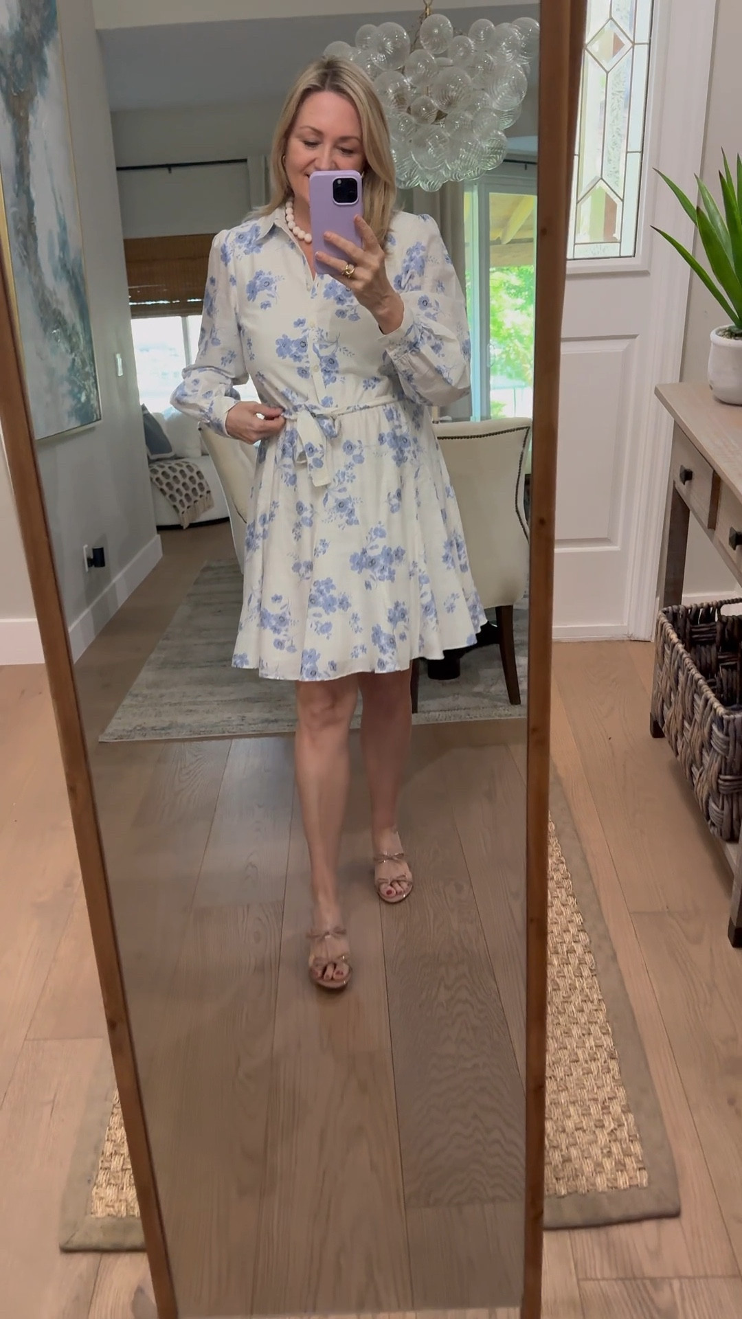 Such a pretty floral spring dress. Great for spring outfit, Mother’s Day outfit, graduation outfit, or business casual outfit. ￼

#LTKWorkwear #LTKMothersDay #LTKSeasonal