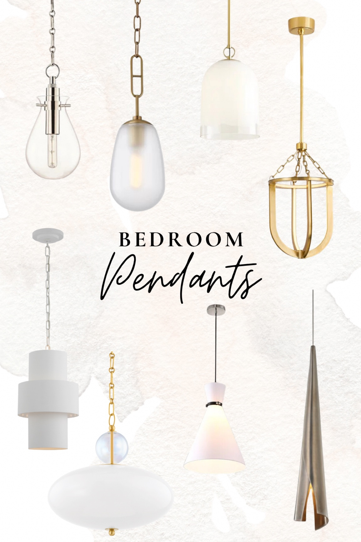 My favorite bedroom pendants - frees up your nightstand!

#LTKHome