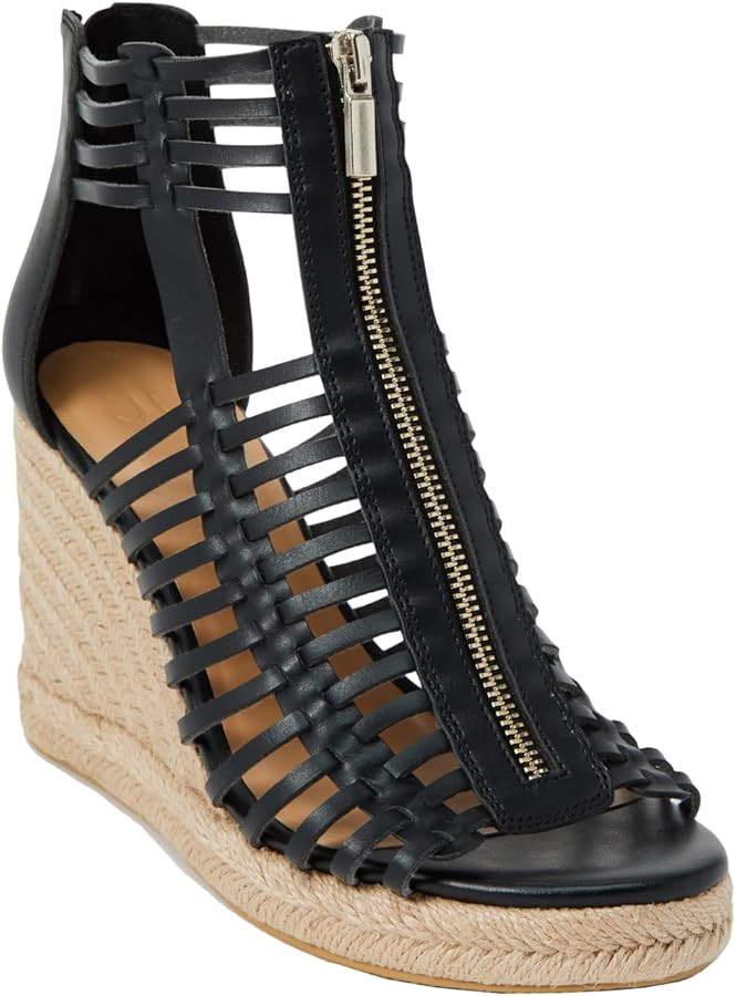 JustFab Jenala Wedges for Women - The Perfect Womens Shoes Dressy Casual Style, Closed Toe Wedges... | Amazon (US)