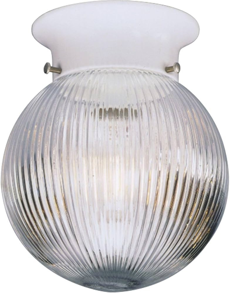 Progress Lighting 6.5" Glass Globe Ceiling Light, White | Amazon (US)