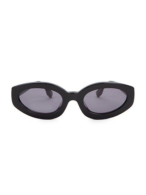 Meteor Amour 53MM Oval Cat Eye Sunglasses | Saks Fifth Avenue