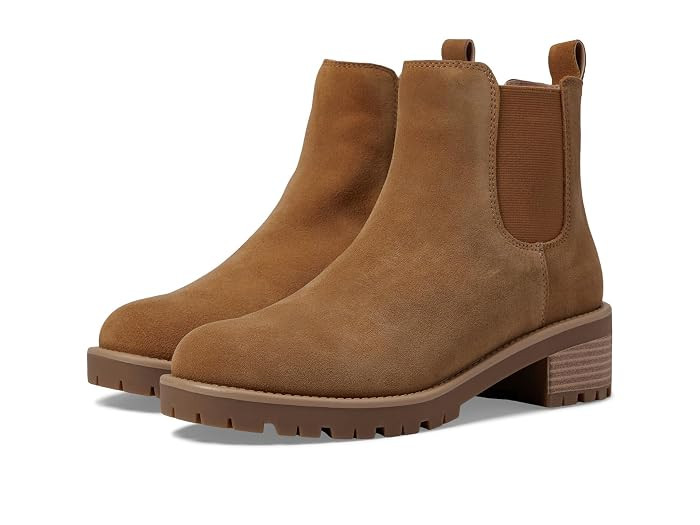 Blondo Mayes Waterproof Bootie Women's Boots Dark Grey Suede : 6.5 M | Zappos.com