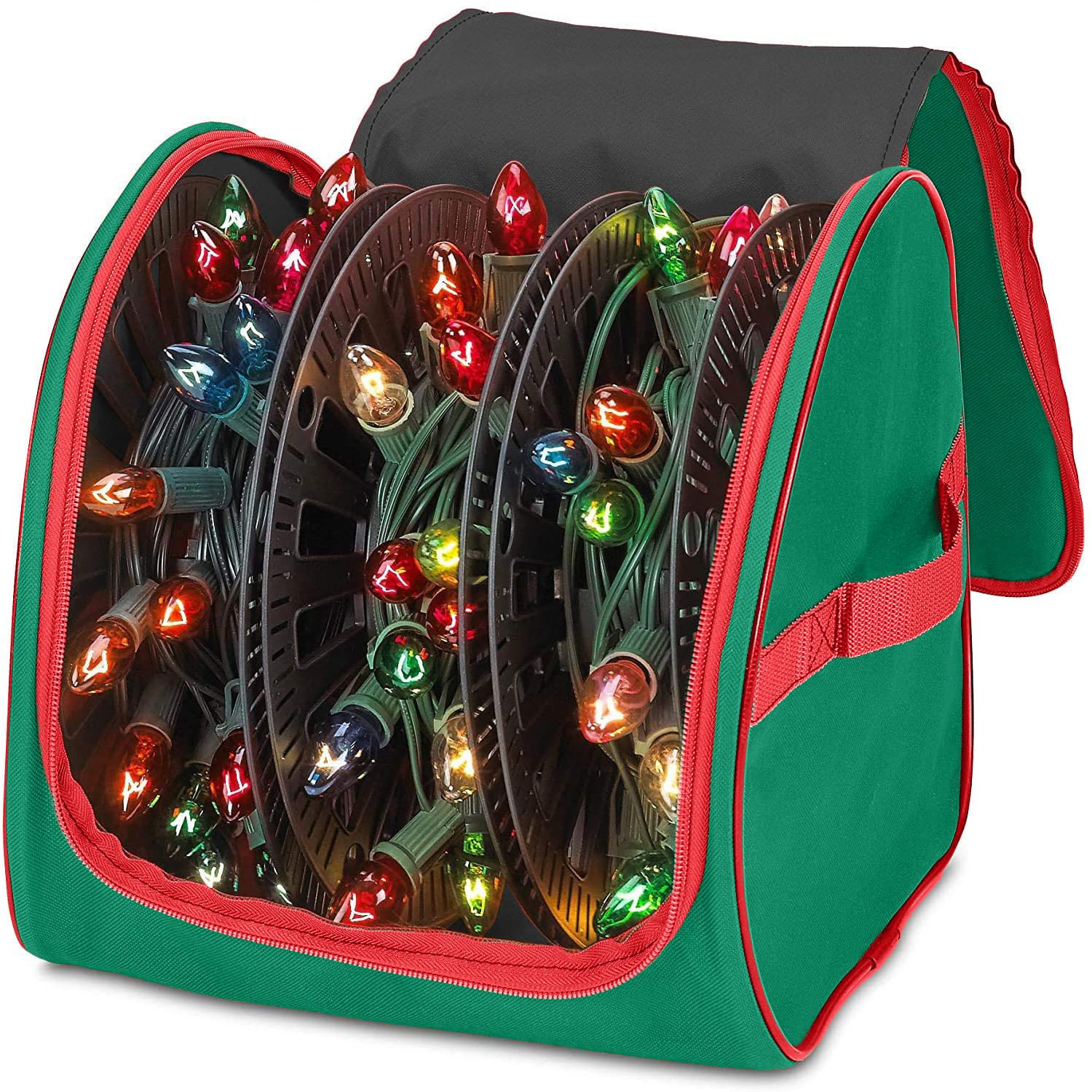Premium Christmas Light Storage Bag – Heavy-Duty 600D Tear-Proof Material with Reinforced Handl... | Amazon (US)